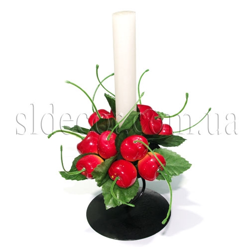 Подсвечник из фруктов Подсвечник из фруктов
